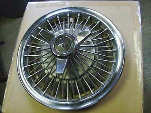 Chevrolet Chevy II Corvair 1964 1965 1966 13 inch Wire Spoke Wheel Cover Hubcap