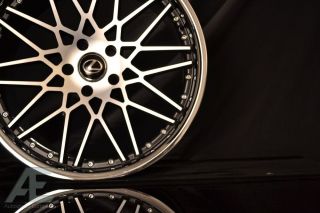 20 inch Nissan 350Z 370Z Altima Wheels Rims and Tires GTX 25 Diamond Cut