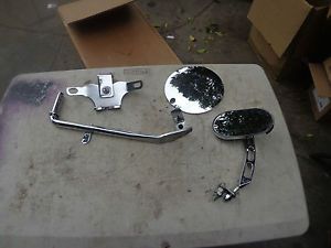Harley Evolution 1340 Chrome Parts Lot Three Hole Derby Cover Top Engine Mount