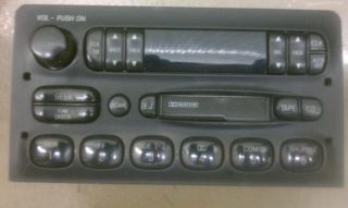 97 98 Ford Expedition Am FM Radio Cassette Stereo Audio Player F75F 19B165 Da
