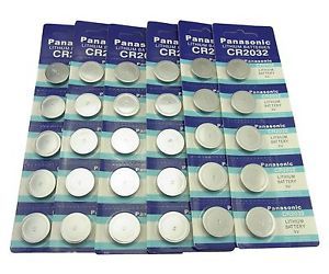 X 30pc Panasonic CR2032 3V Lithium Battery Button Coin Cell Batteries 30 New