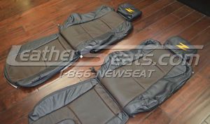 2003 2008 Nissan 350Z Custom Leather Interior Seat Covers Piazza Perforation