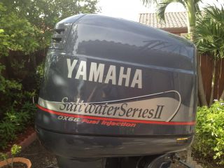 Immaculate 2005 Yamaha 200 HP Saltwater Series II OX66 Fuel Injection Outboard