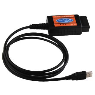 USB Car Diagnostic Code Reader Scanner Scan Tool Cable for Ford SCP ISO9141