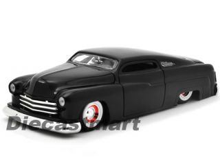 Jada 1 24 1951 Mercury New Diecast Model Car Black White Wall Tires