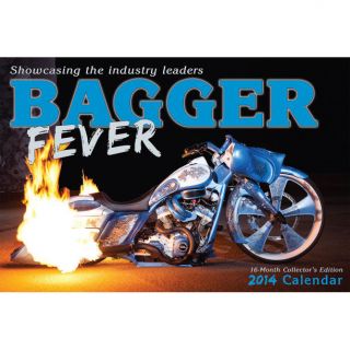 2014 Bagger Fever Custom Motorcycle Calendar Harley Touring Models 16 Month