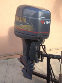 Beautiful 2000 Yamaha 150 HP Saltwater Series II OX66 Fuel Injection Outboard