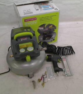 Craftsman Evolv 3 Gallon Pancake Air Compressor Accessory Kit on PopScreen