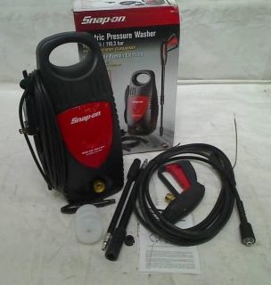 Snap on 870552 1 600 PSI Electric Pressure Washer with 20 Foot Hose