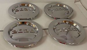 Set of 4 2030 Aftermarket Chrome GMC Denali Center Caps Fits 20 in Wheels