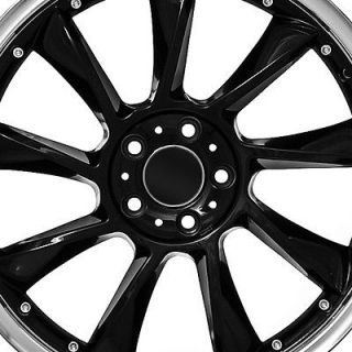 18 inch Mercedes Benz Wheels Rims Black Custom Aftermarket