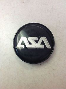 ASA Aftermarket Wheel Center Cap Black 83225 2 125" Diameter