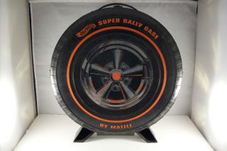 Vintage Hot Wheels Redline 24 Car Tire Carry Case 1968 EX Cond