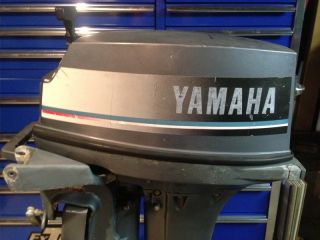 1984 Yamaha 9 9 HP 2 Stroke Outboard Motor Boat Engine Sailboat No Lower Unit