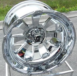 22x14" Chrome XD Armour Wheels Rims Ford F 150 Expedition 6x135 FX4 King Ranch