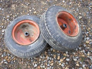 Case Ingersoll Tractor Mower 446 Front Turf Tires Rims 4 80 4 00 8 Not