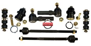 2 Lower Ball Joints Front Sway Bar Links Inner Outer Tie Rods PT Cruiser Neon