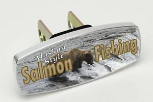 Salmon Fishing Alaskan Hitch Cap Plug Receiver Cover
