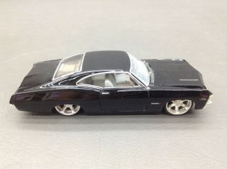 Jada Toys Dub City 1967 Black Chevrolet Impala Die Cast Model Car 50310