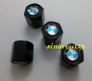 New Style Metal Car Valve Caps Covers Wheel Tire Rims Stem for BMW 1 SN