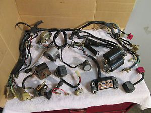 1975 Honda CB750 Electrical Components Coils Solenoid Left Switch More