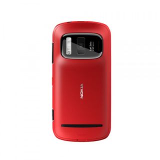 Nokia 808 PureView Red Factory Unlocked 16GB 41MP Camera WiFi GPS Smartphone