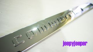 T Chrome Tailgate Tail Gate Handle Cover Toyota Hiace Commuter 2005 2012