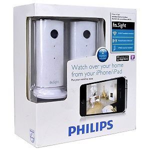 Philips in Sight M100D 37 Dual Wireless Home Monitor Spy Cameras
