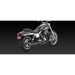 Vance and Hines 47551 Black Pro Pipe for 2006 11 Harley Davidson Dyna