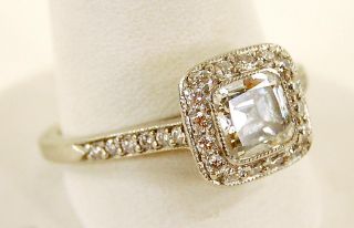 Tiffany Legacy 1 04 Ct Diamond Cushion Engagement Ring