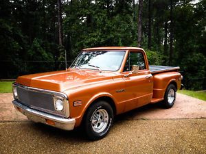 1972 Chevrolet C 10 Step Side Short Bed Pickup Truck Chevy C10 C 10 383 GMC