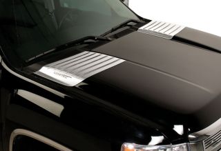 New Putco Chrome Trim Hood Vent Covers Fits 2011 2012 Chevrolet Silverado