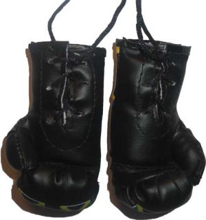 Jamaica New Mini Punch Boxing Gloves Car Mirror Mascot