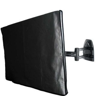 Large Flat Screen TV LED HDTV Vinyl Padded Dust Covers with Remote Pocket