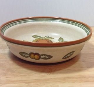 Gouda Holland Art Pottery Large Fruit Vintage 1923 Decorative Bowl for Display