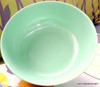 X Large Melamine Serving Bowl Food Prep Bowl Yellow Blue Green Pastel Dishwash