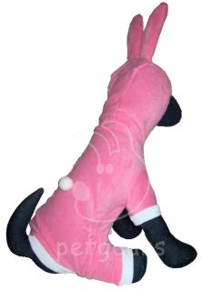 Pet Dog Cat Bunny Rabbit Halloween Costume Pink Small Apparel Size 10 12 14 18