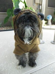 Handmade Star Wars Ewok Pet Dog Cosplay Costume