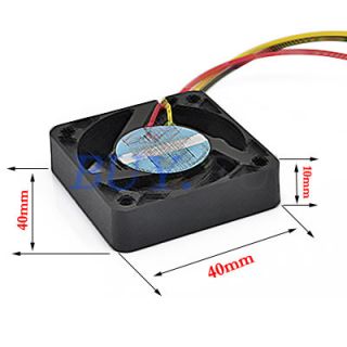 3 Pin 12V PC Computer CPU Case Cooler Cooling Fan