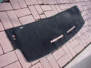 82 92 Camaro Firebird Black Carpet Dash Pad Mat Saver Cover Excellent Condition