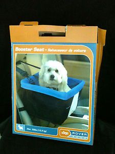 Kurgo Dog or Cat Car Booster Seat Pet Carrier Adjustable Padded Up to 30 Lbs