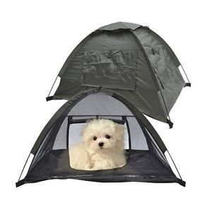 Outdoor Camp Mesh Pop Up Pet Dog Cat House Camping Tent Beach Shelter
