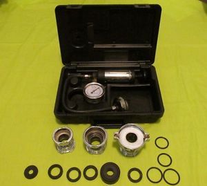 ★ Stant St 255 12255 Cooling System Pressure Tester w Carrying Case Fittings