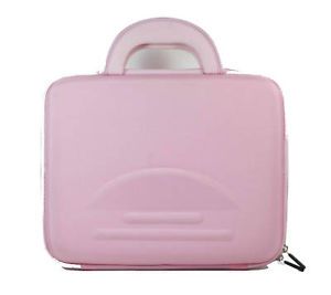 Pink Hard Shell Carry Case Bag for Laptop Netbook 12"