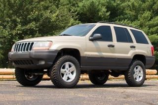 4" Suspension Lift Kit System by Zone Offroad Jeep Grand Cherokee WJ 99 04 J17