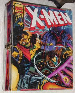 X Men 1994 Action Figure Comic Book Carry Carrying Storage Case 2