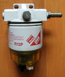 Racor 120 Diesel Fuel Filter Water Seperator Takes R12P and R12S Cartridges