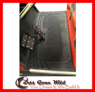 Heavy Duty No Slide Gorilla Floor Mat for EZGO TXT Golf Cart