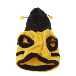 Bumble Bee Dog Halloween Costume Clothes Pet Apparel Bumble Bee Dress Up Size M