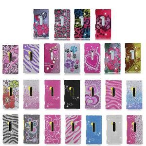 For Nokia Lumia 920 Cover Design Bling Rhinestones Case Cell Phone Accessory